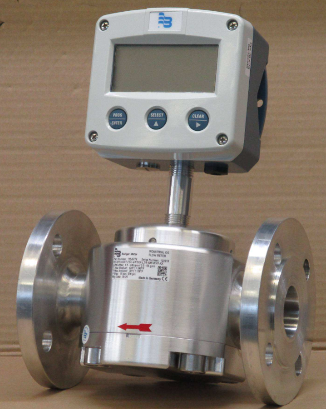 Badger Meter Oval Gear Dişli Flowmeter Debimetre 