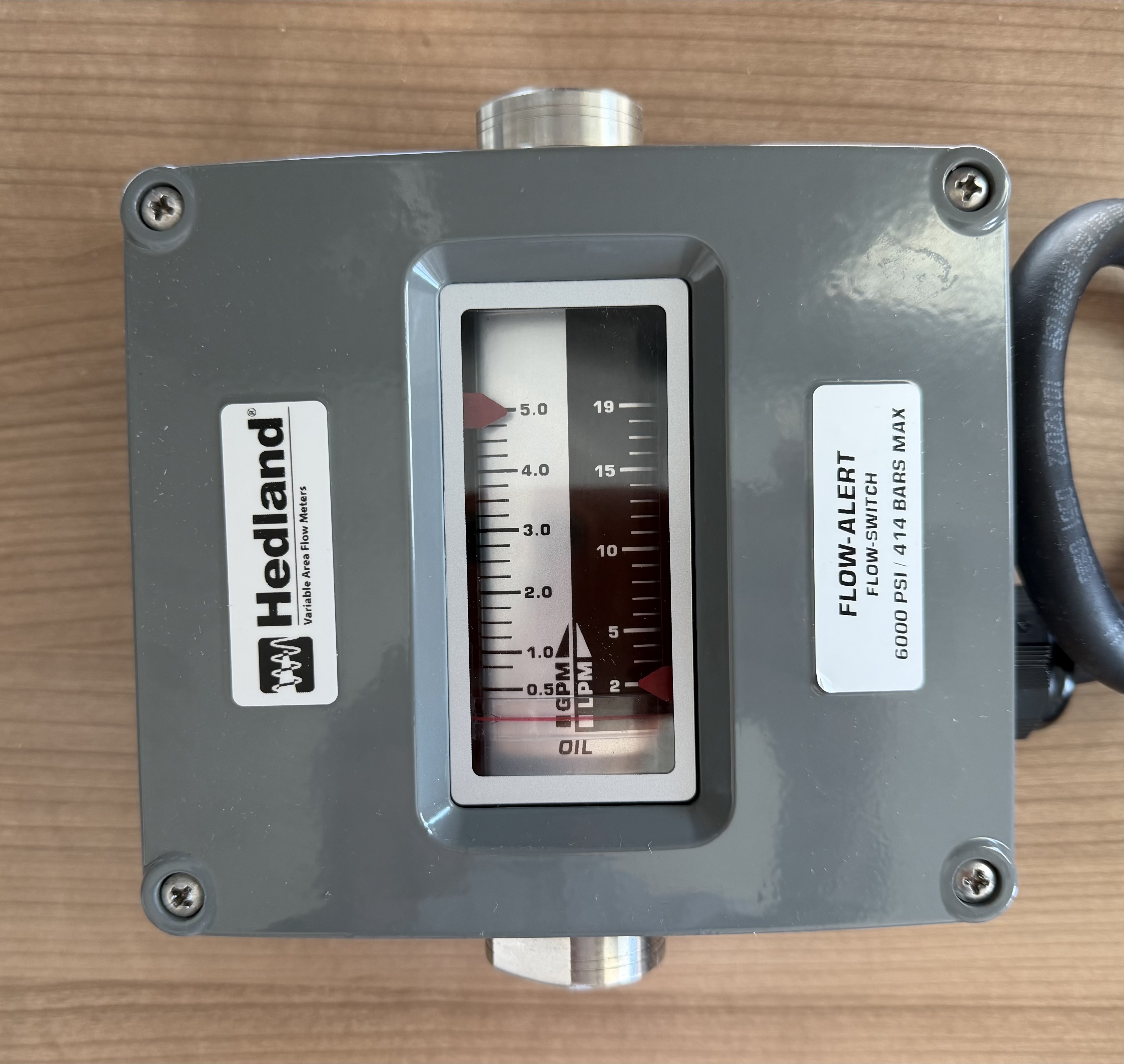 Hedland H632X-005-F2  Variable Area Flowmeter Değişken Alanlı Debimetre Rotometre